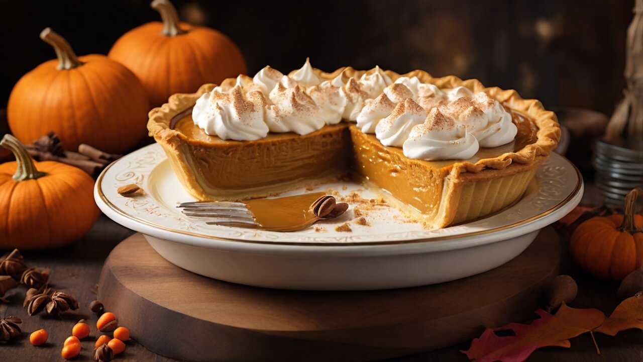 1796 Pumpkin Pie Recipe