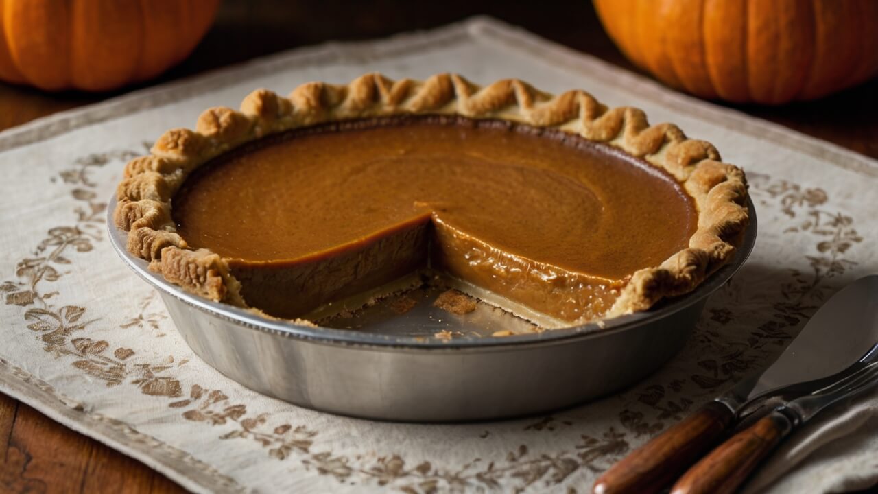 1796 Pumpkin Pie Recipe