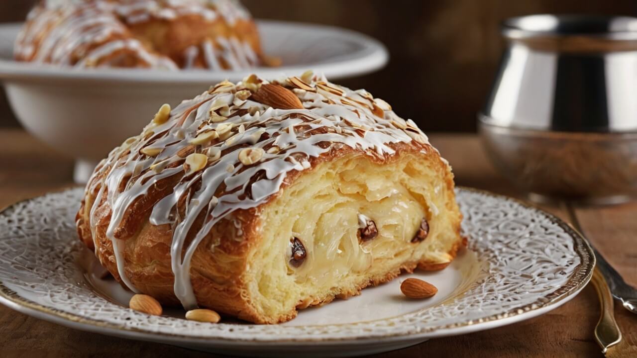 Almond Croissant Cake Recipe