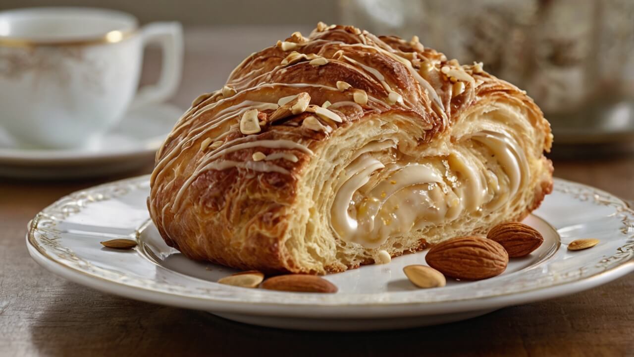 Almond Croissant Cake Recipe