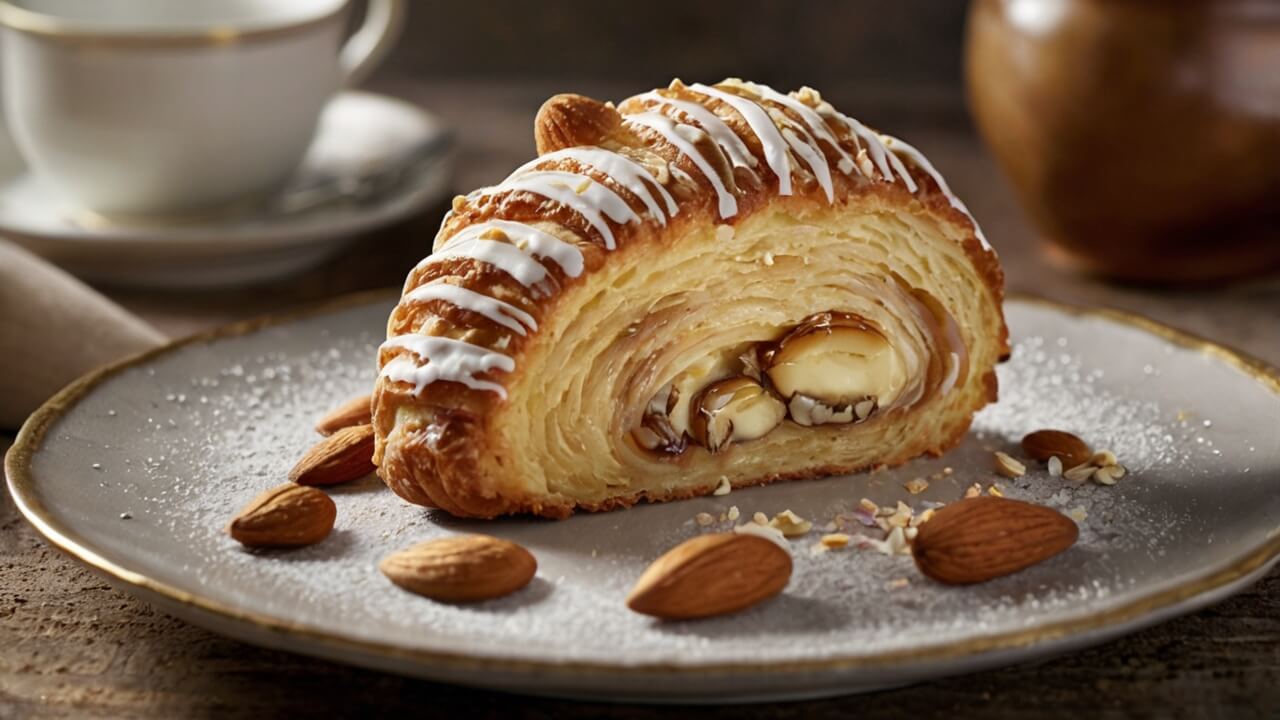 Almond Croissant Cake Recipe