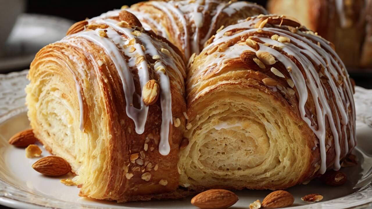 Almond Croissant Cake Recipe