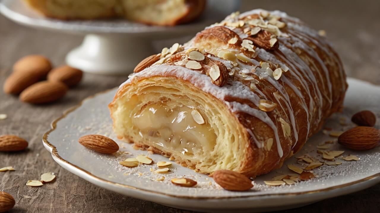 Almond Croissant Cake Recipe