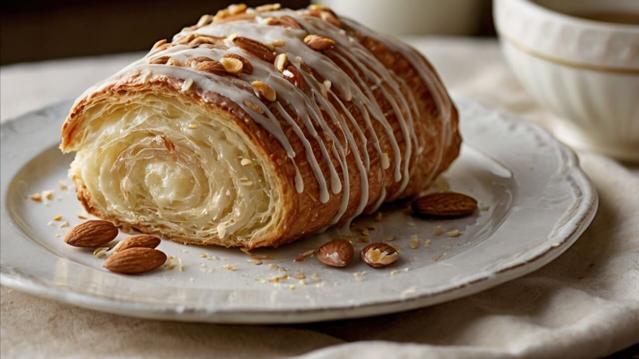 Almond Croissant Cake Recipe