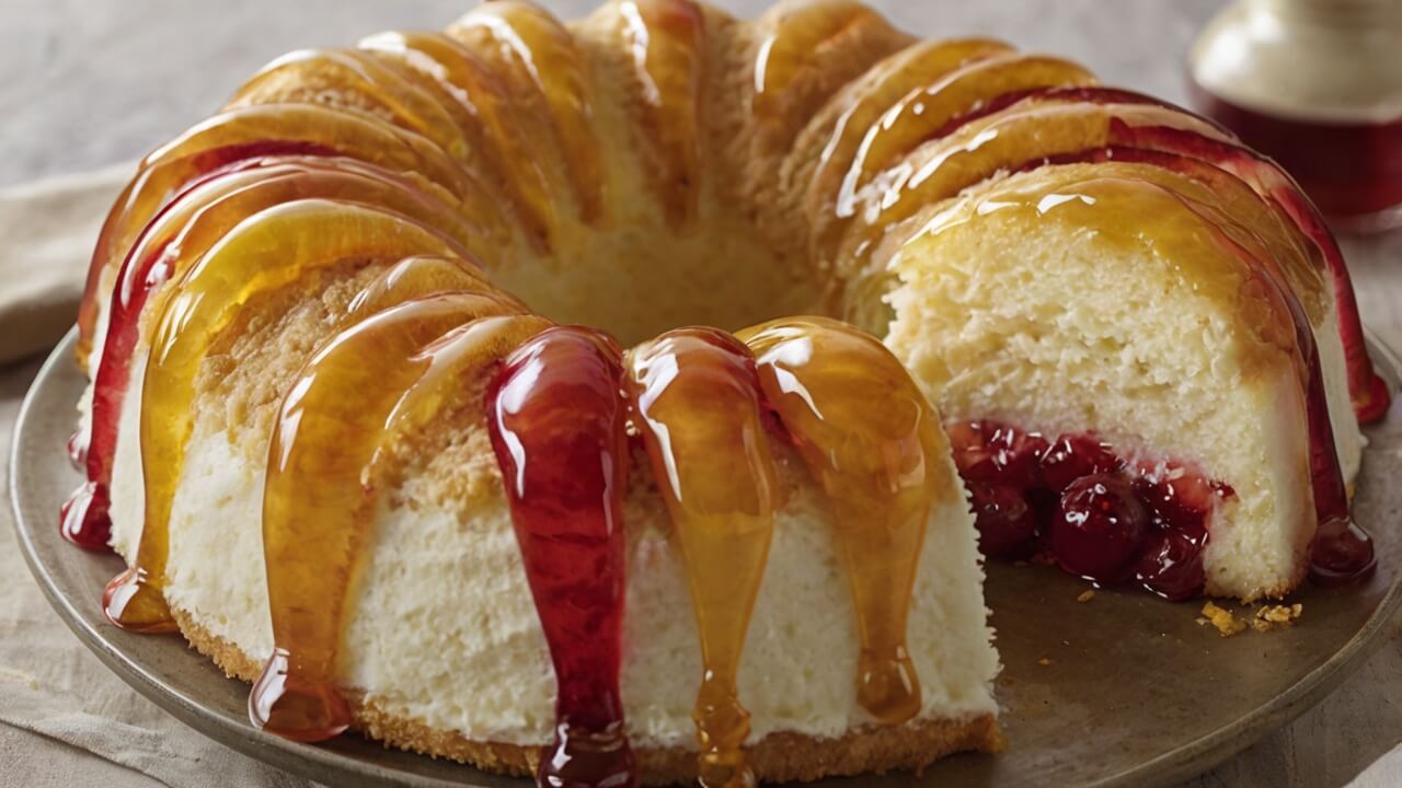 Angel Food Cake With Pie Filling Recipe