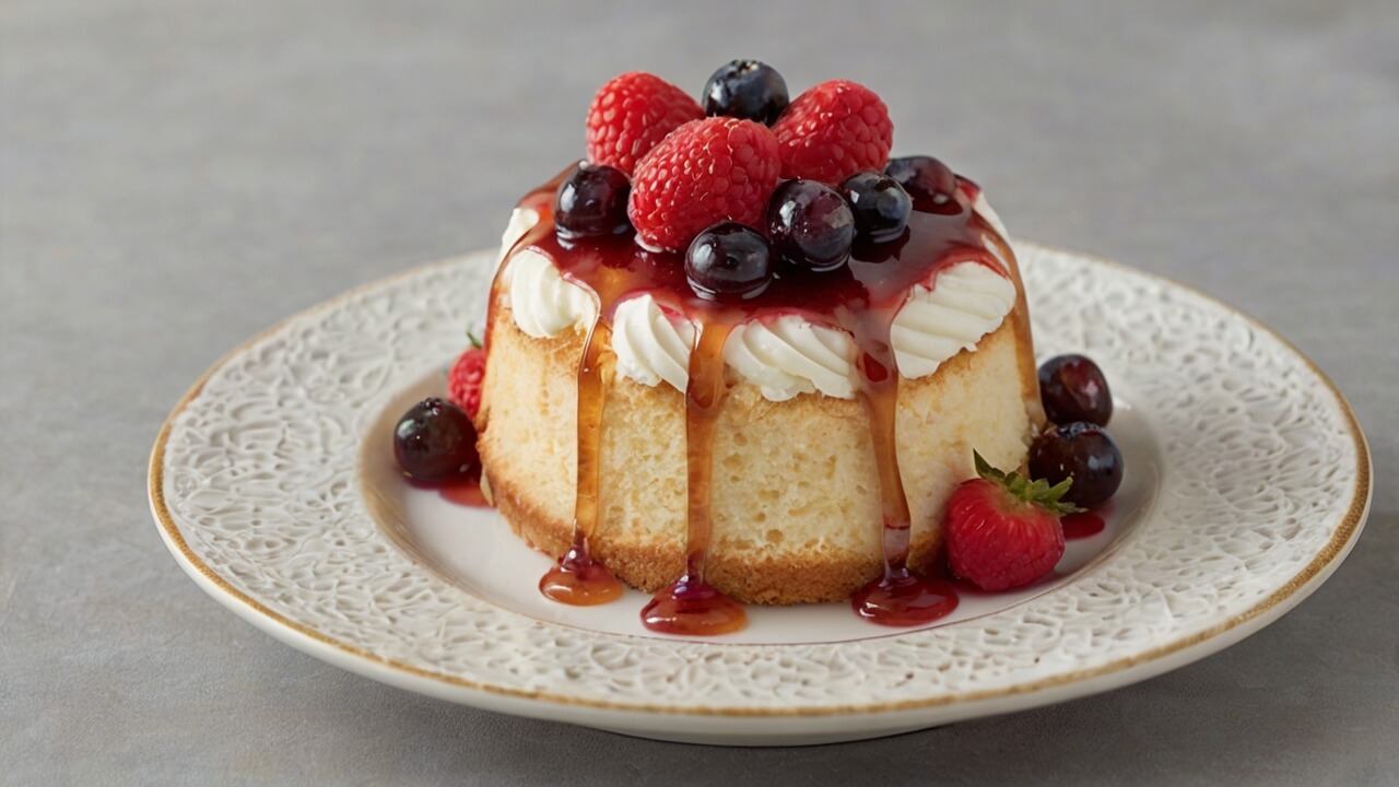 Angel Food Cake With Pie Filling Recipe