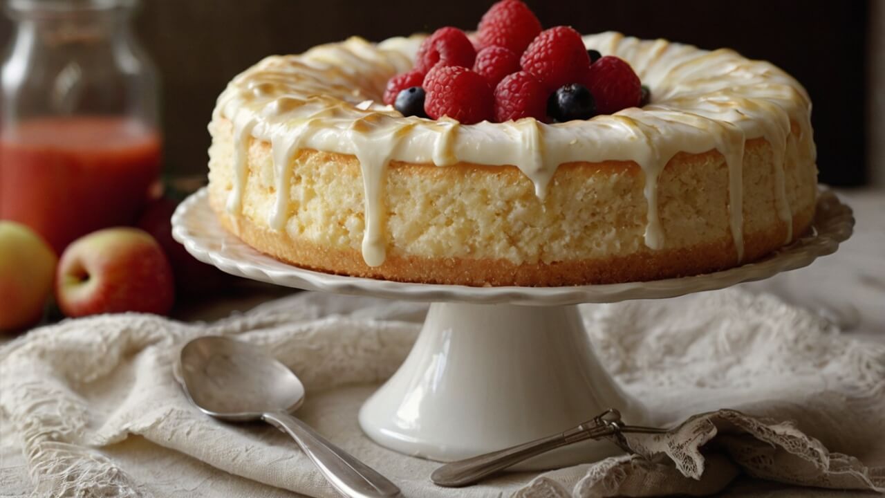 Angel Food Cake With Pie Filling Recipe