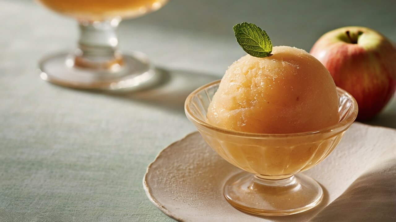 Apple Cider Sorbet Recipe: Churn Up This Easy Treat