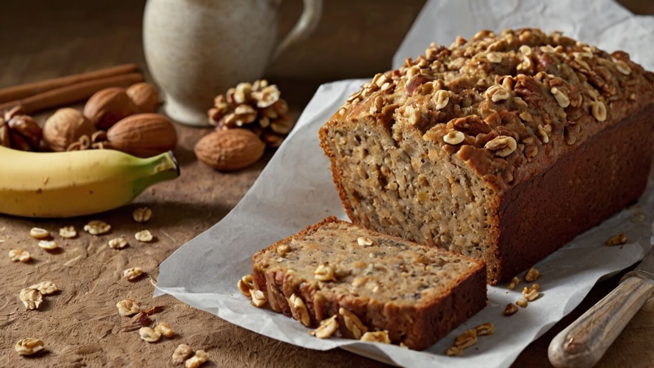 Amish Banana Nut Bread Recipe