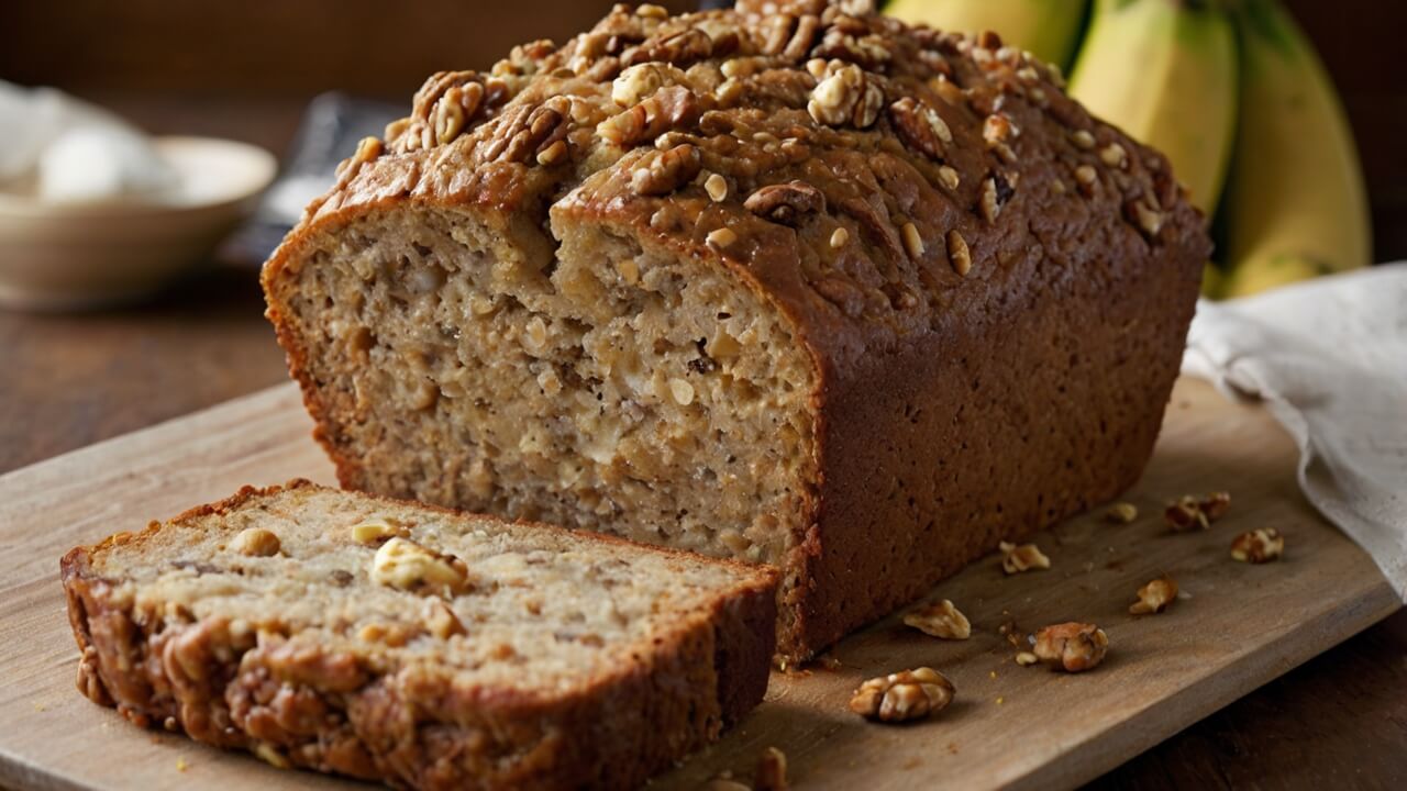 Amish Banana Nut Bread Recipe