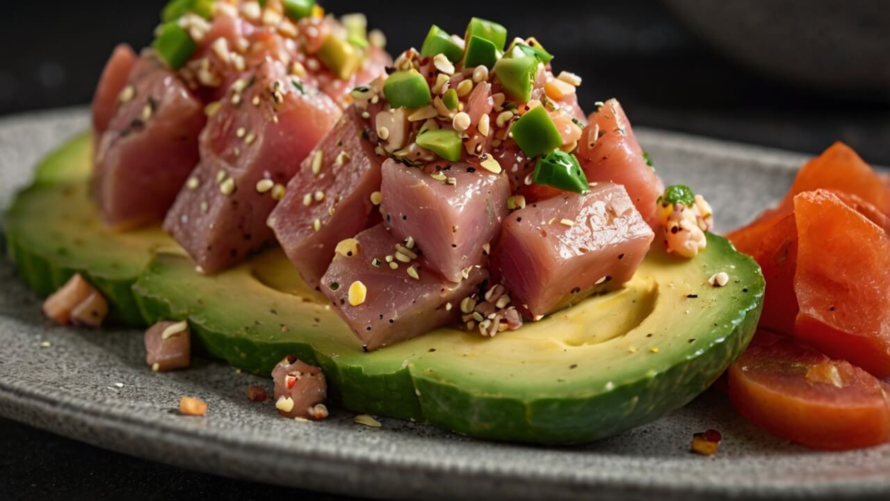 Albacore Tuna Poke Recipe