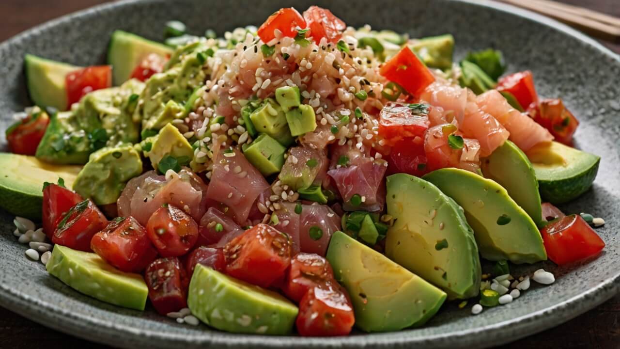 Albacore Tuna Poke Recipe