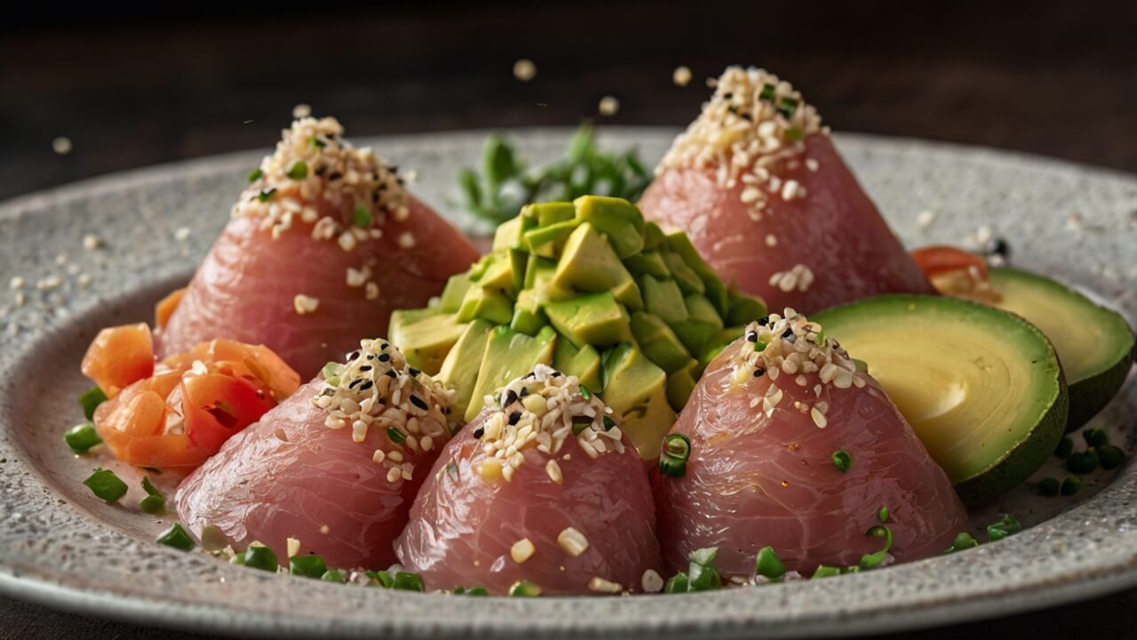Albacore Tuna Poke Recipe
