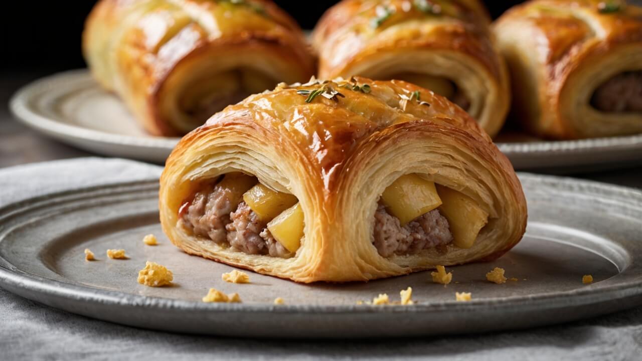 Apple Sausage Rolls Recipe: A Delightful Twist on a Classic Appetizer