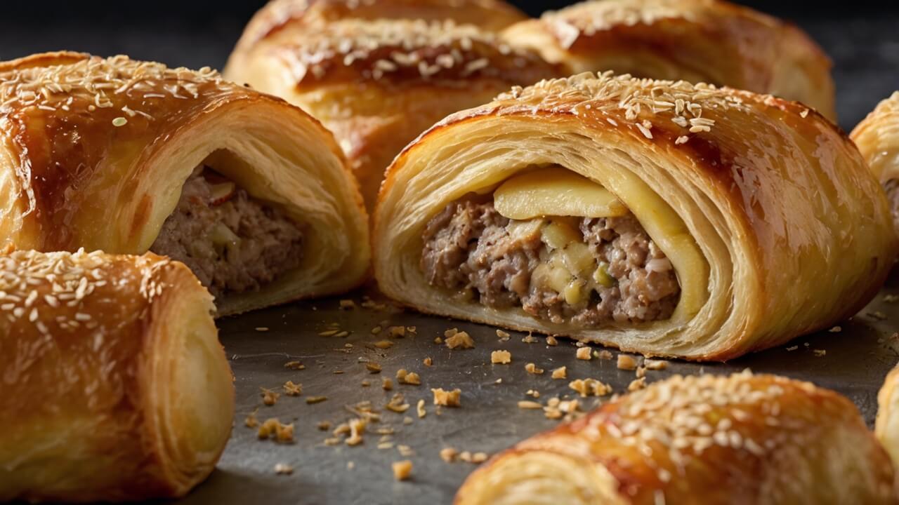 Apple Sausage Rolls Recipe: A Delightful Twist on a Classic Appetizer