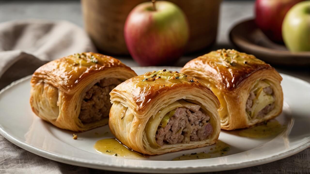 Apple Sausage Rolls Recipe: A Delightful Twist on a Classic Appetizer