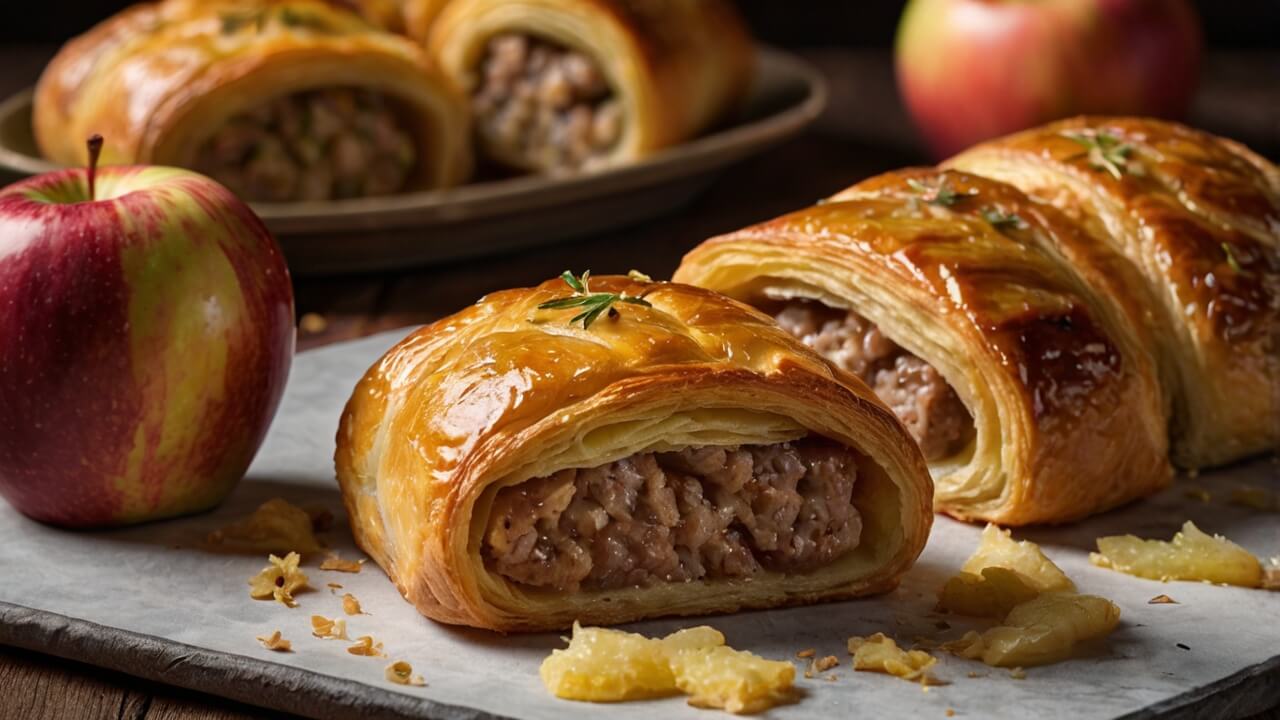 Apple Sausage Rolls Recipe: A Delightful Twist on a Classic Appetizer