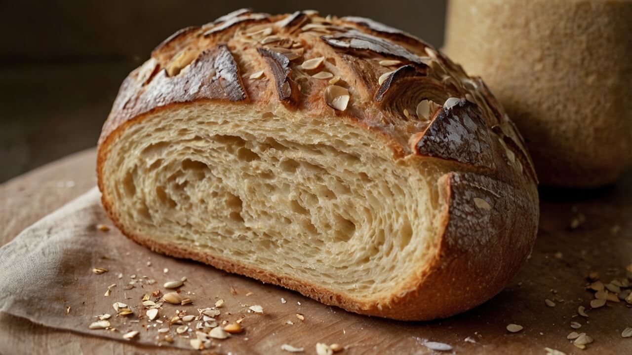 Almond Flour Sourdough Bread Recipe