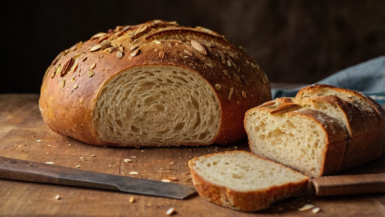 Almond Flour Sourdough Bread Recipe