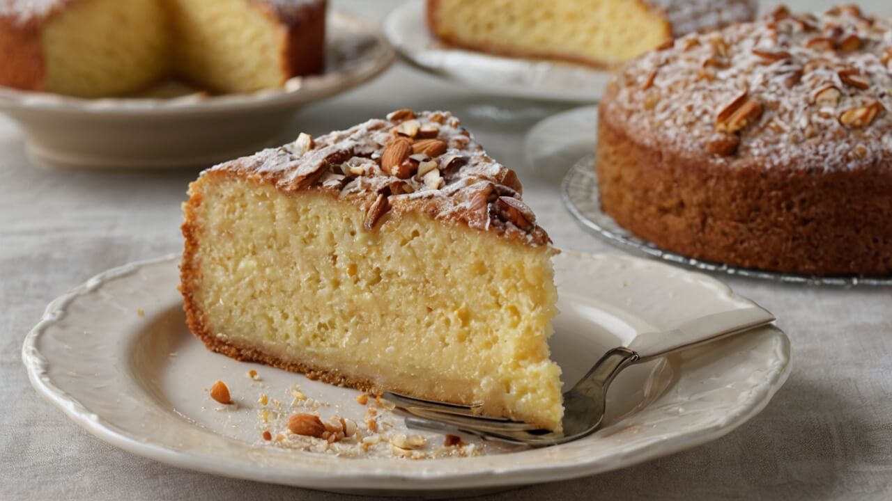 Almond Custard Seven Sisters Coffee Cake Recipe