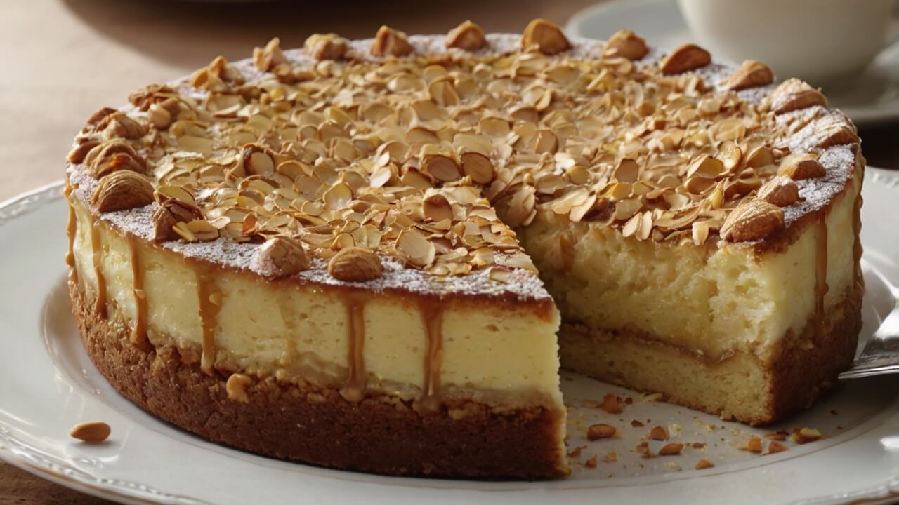 Almond Custard Seven Sisters Coffee Cake Recipe