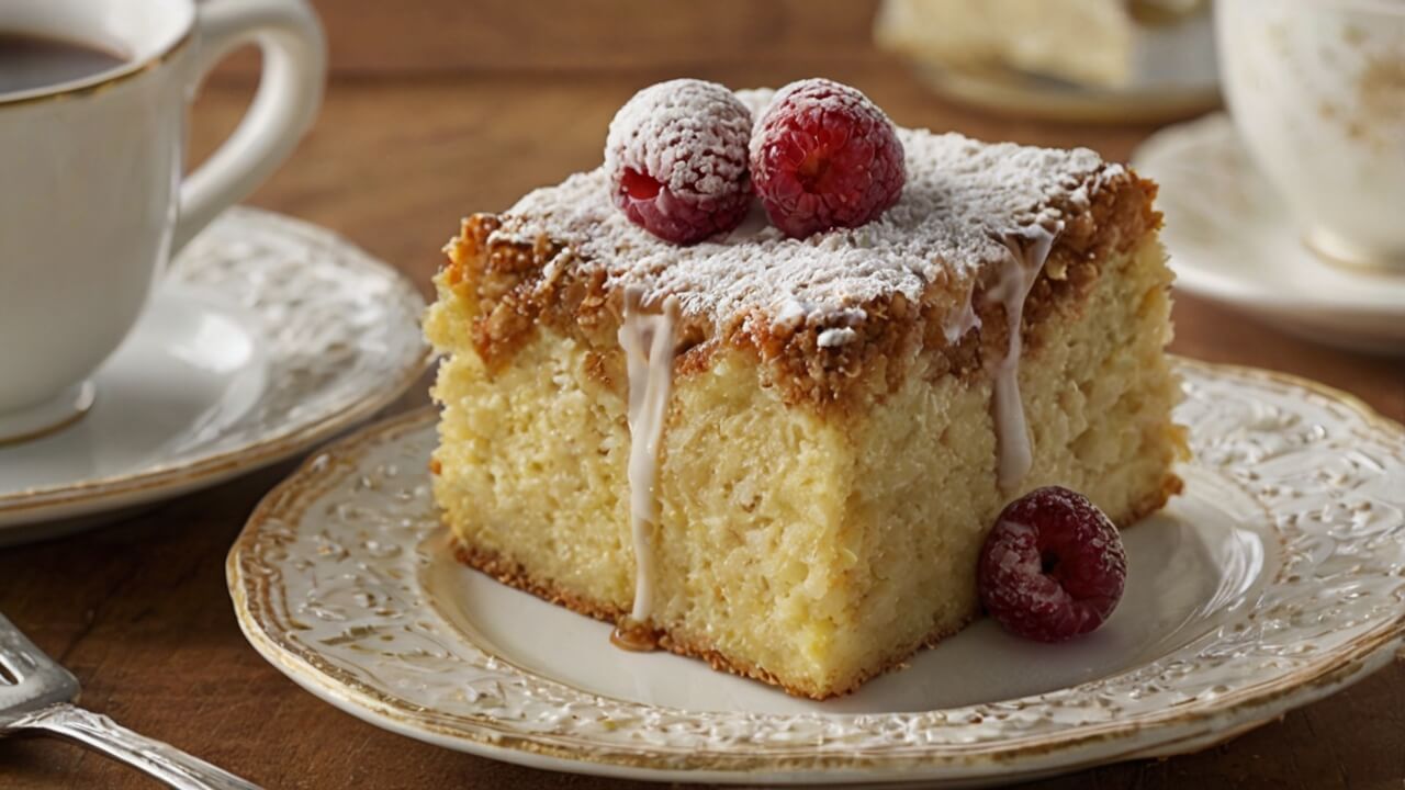 Almond Custard Seven Sisters Coffee Cake Recipe