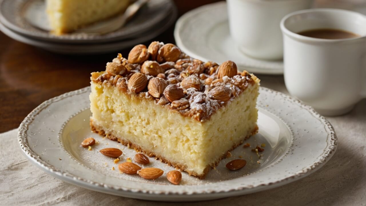 Almond Custard Seven Sisters Coffee Cake Recipe