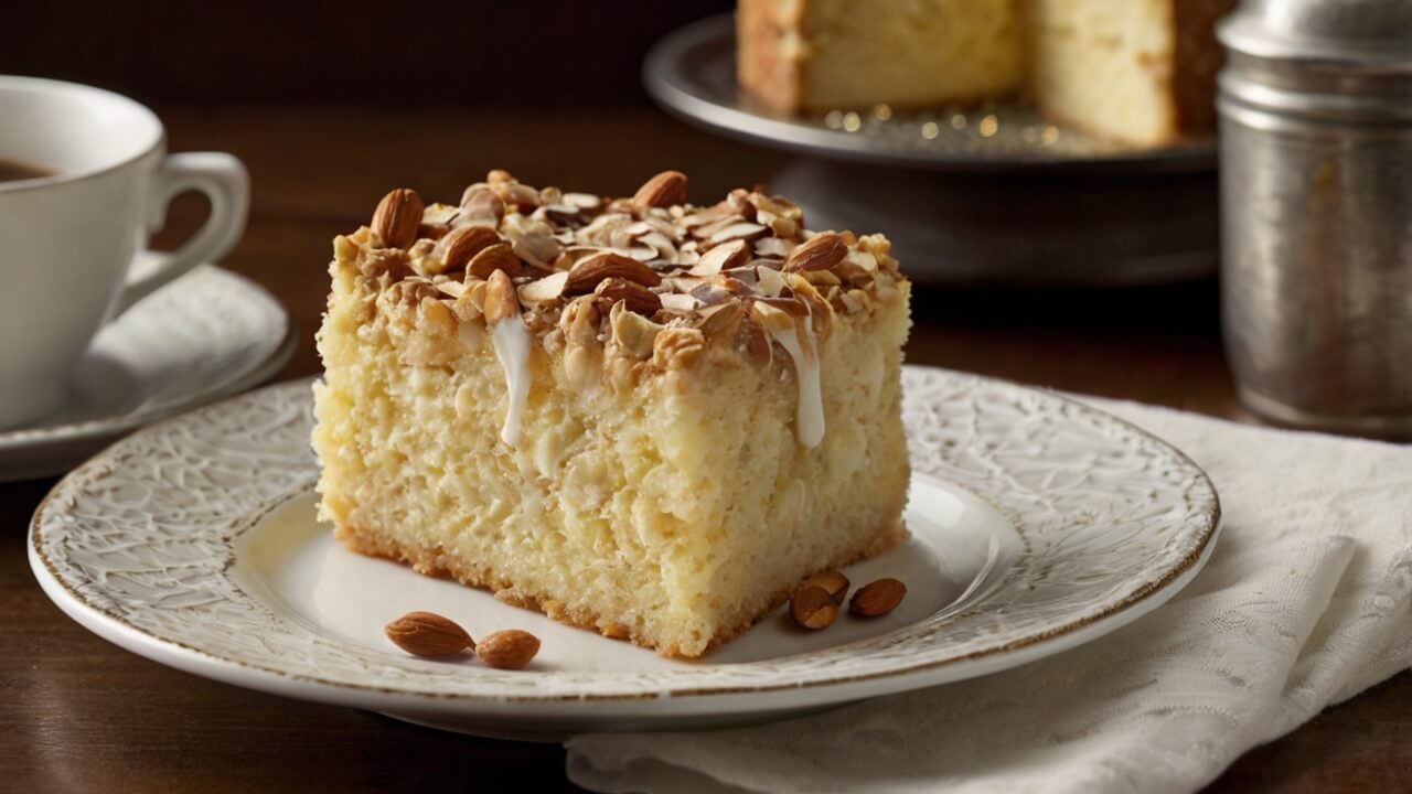 Almond Custard Seven Sisters Coffee Cake Recipe