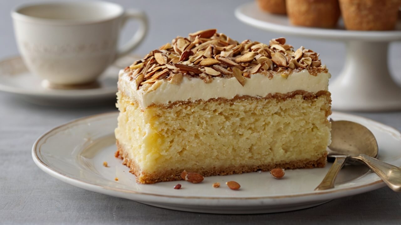Almond Custard Seven Sisters Coffee Cake Recipe