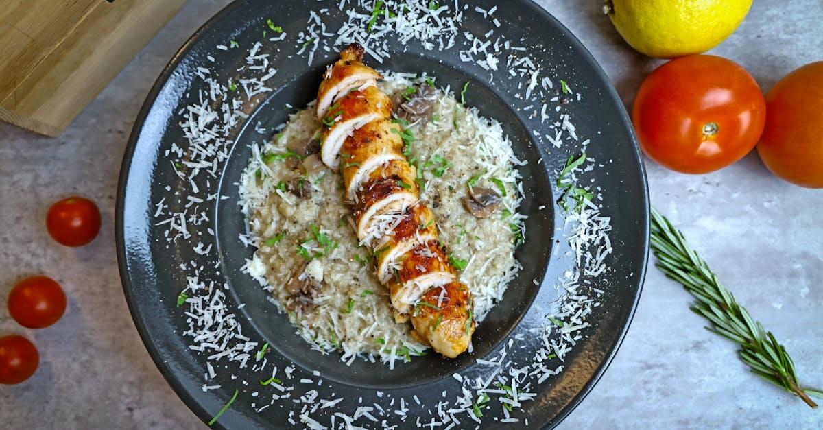 Chicken Scampi With Garlic Parmesan Rice Recipe