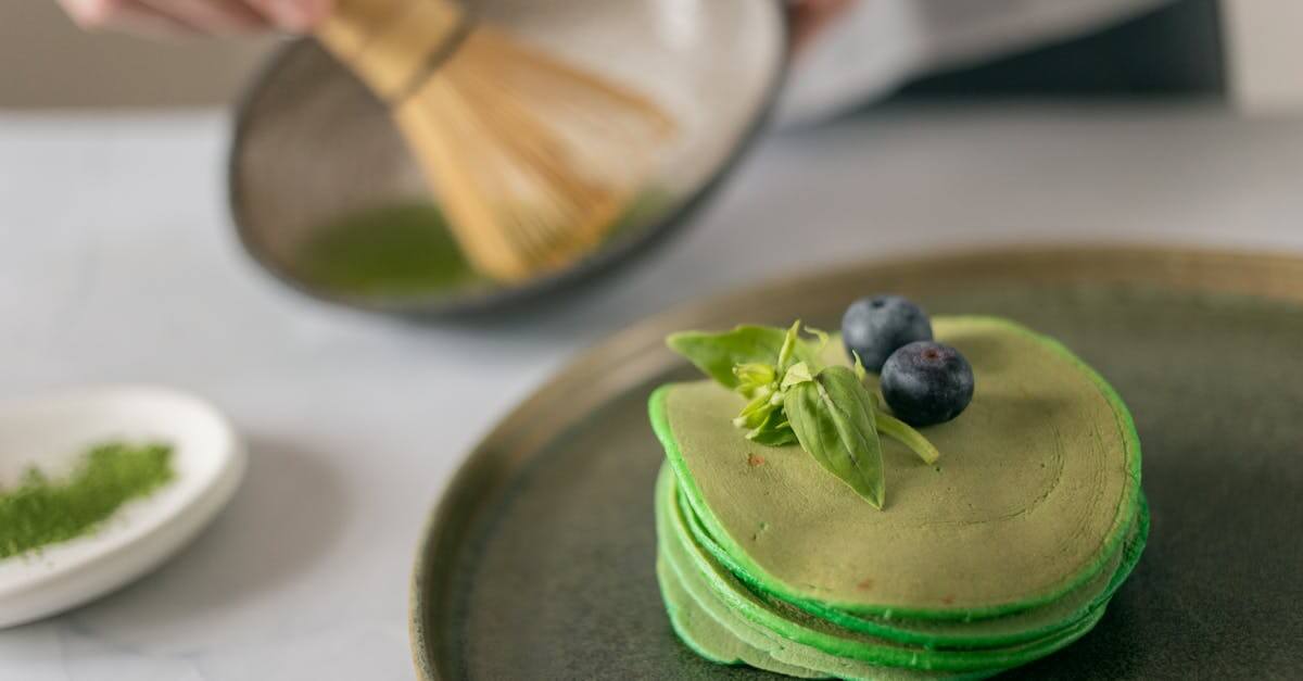 Blueberry Matcha Latte Recipe