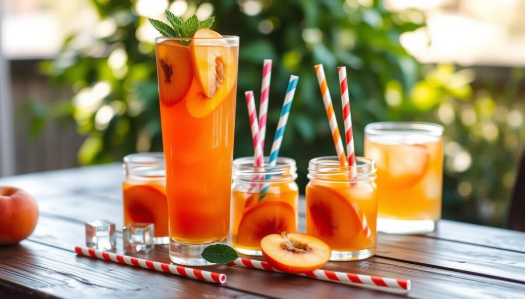 apricot shrub mocktail recipe