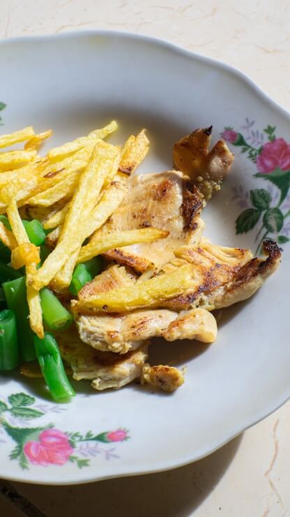 Baked Chicken Thigh with Vegetable Recipes for Easy Dinner