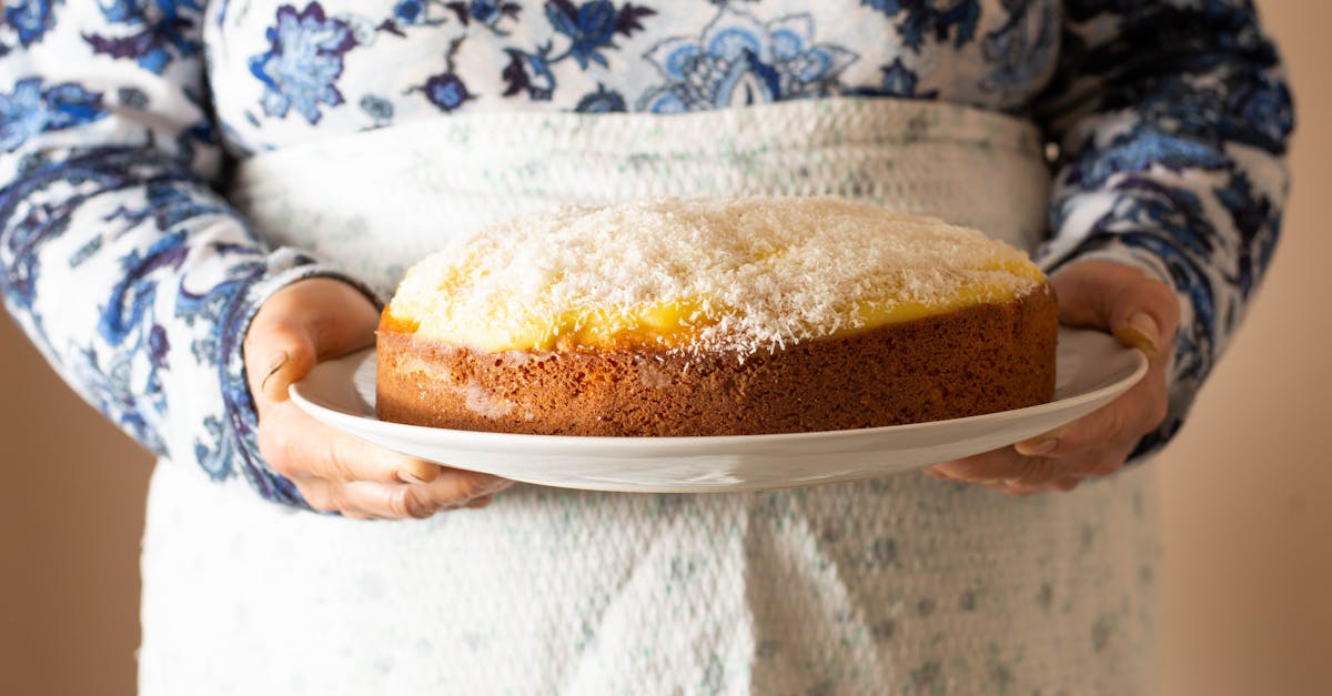 Coconut Custard Cake Recipe