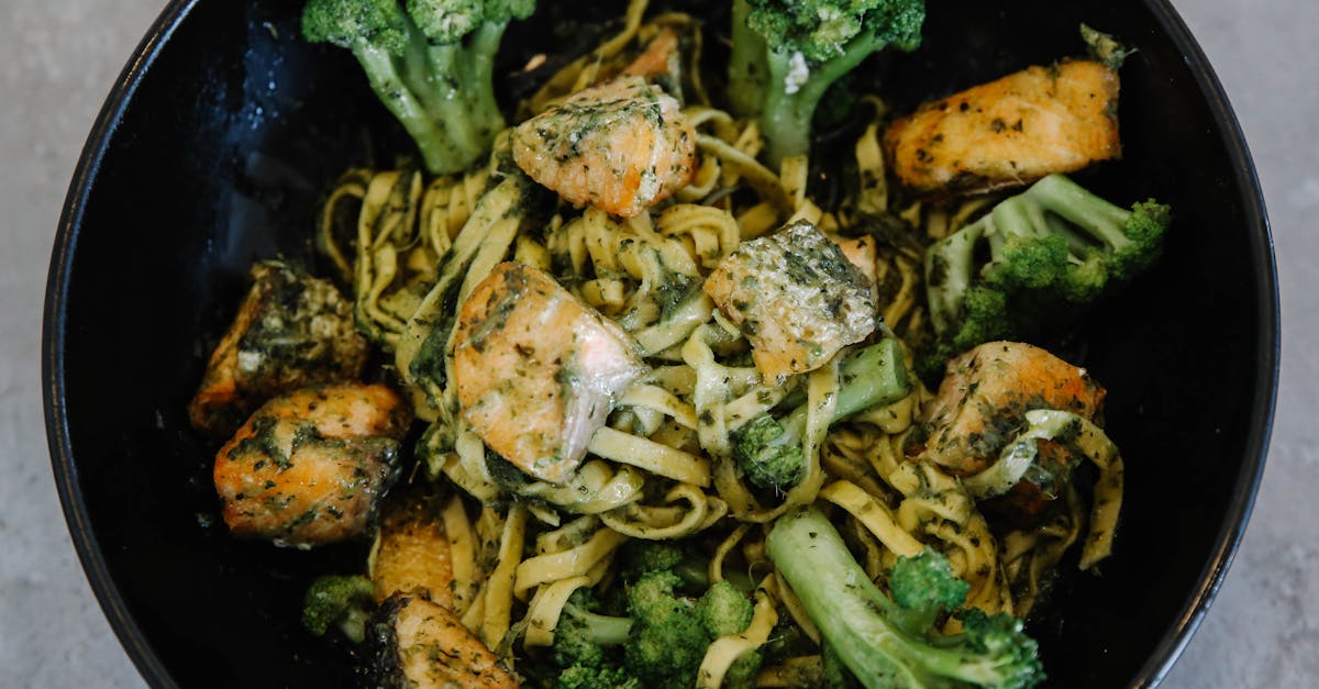 Recipe For Salmon Fettuccine