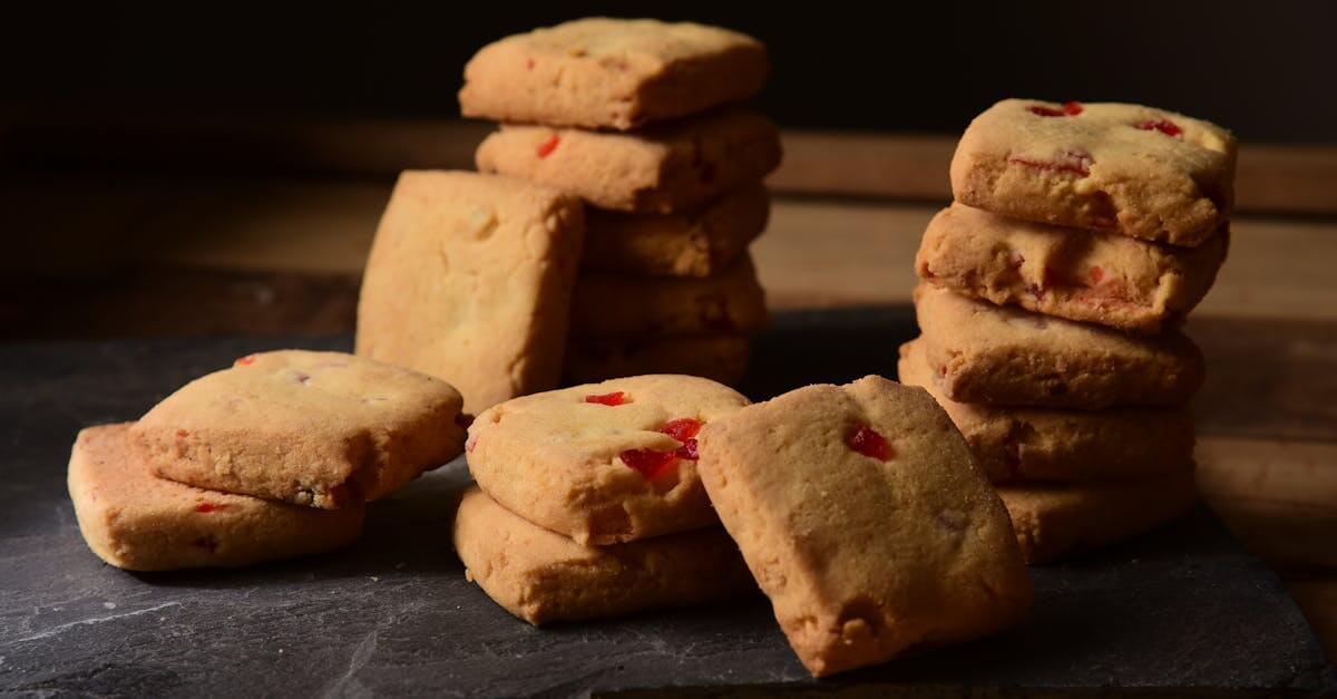 Cherry Almond Shortbread Recipe