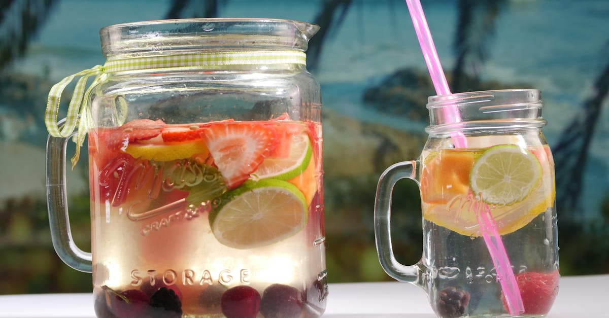 Blueberry Infused Water Recipes