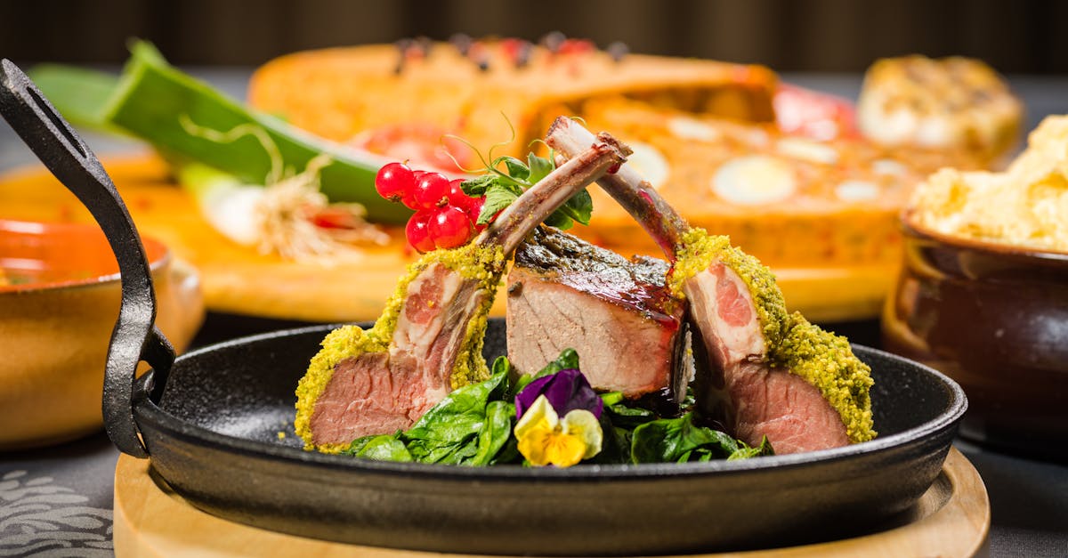 Iberico 4 Rib Rack Recipe