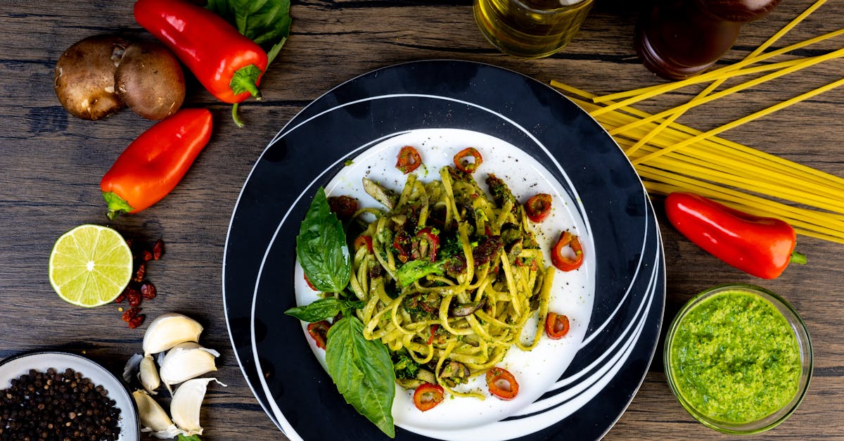 Red Pepper Sauce Arugula Pistachio Pesto Recipe