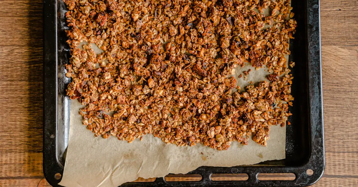Apple Crisp With Granola Topping Recipe