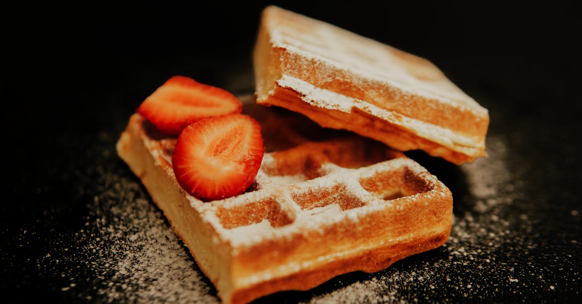 Recipe For Strawberry Waffles