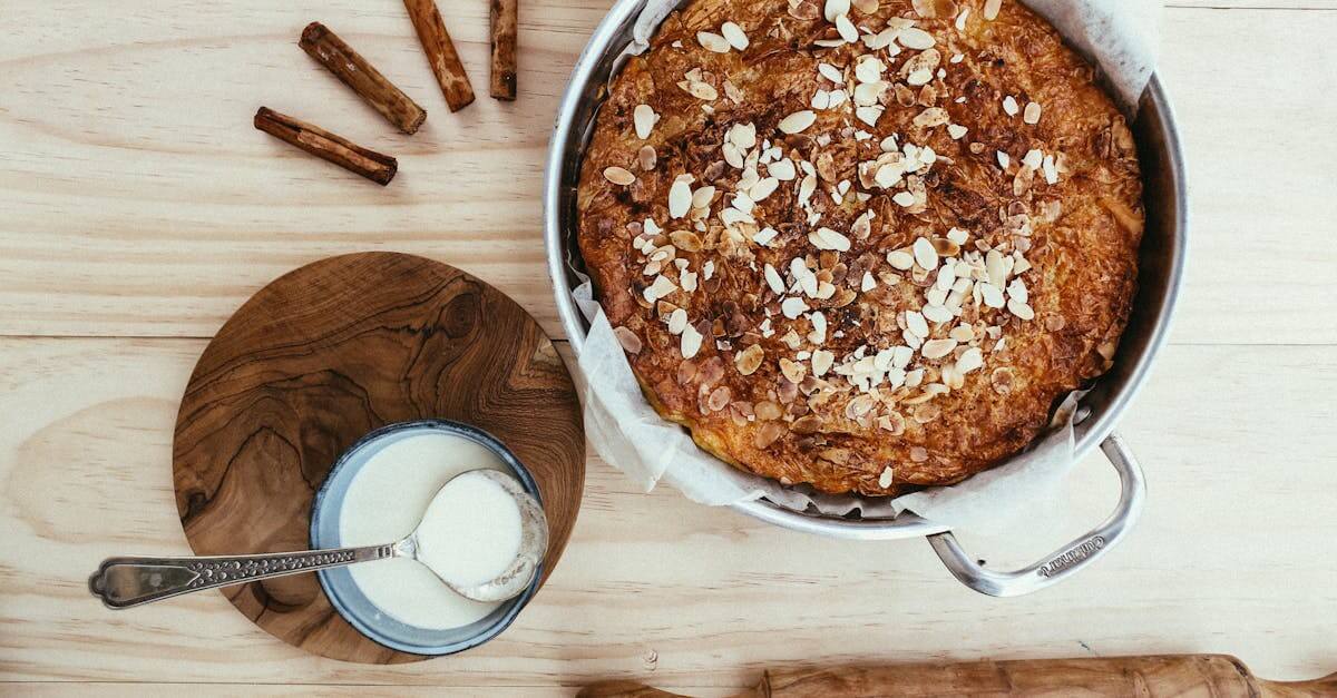French Almond Rum Cake Recipe