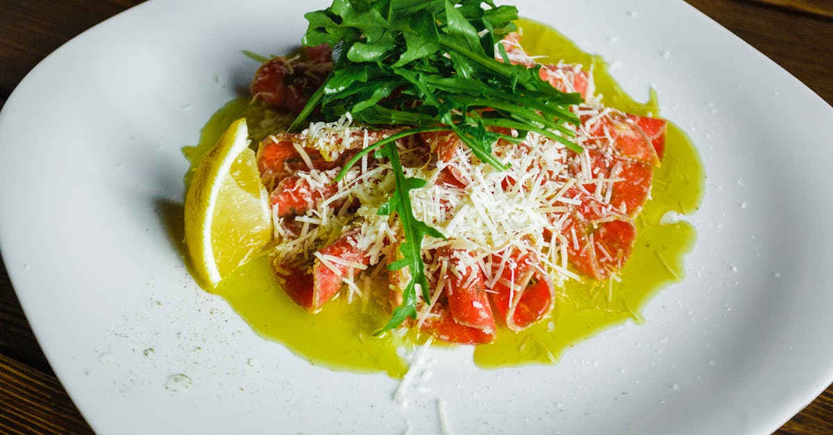 Carpaccio Recipe Fish